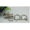 Buy cheap Personality design three-piece suit silver color metal accessories zinc alloy rectangle bag locks from wholesalers