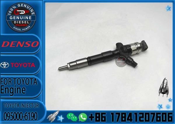 Buy cheap Diesel Common Rail Fuel High Quality Common Rail Diesel Fuel Injector 095000-6190 095000-7380 095000-7390 23670-30100 from wholesalers