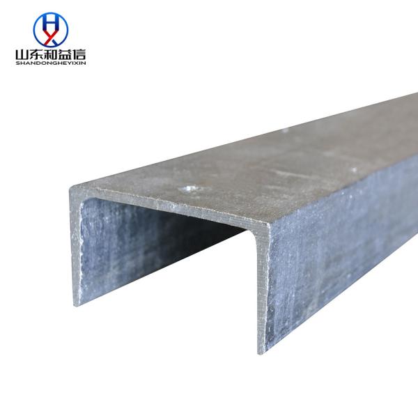 Carbon U Profile Steel C Channel Steel Dimensions Channel For Building Frames U