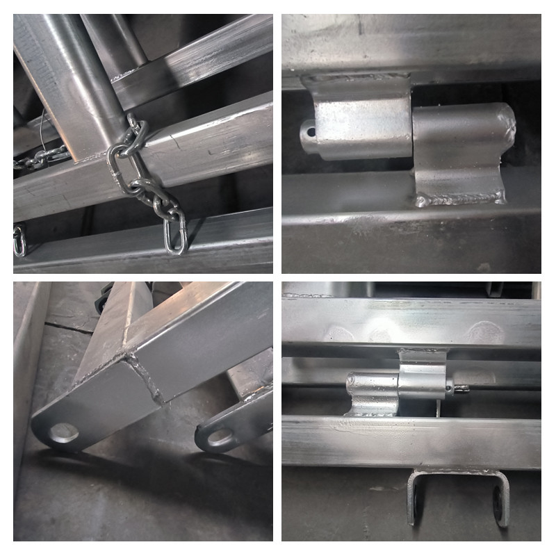 Farm1.8m Square Tube Cattle Panel Fence Galvanized Customized
