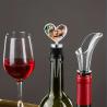 Buy cheap Custom Photo & Name Wine Stopper Ideal Valentine'S Day Gift With Reusable Silicone Cork from wholesalers