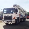 Buy cheap HINO 700 47m Concrete Boom Pump Truck Mounted 382KW For Construction from wholesalers