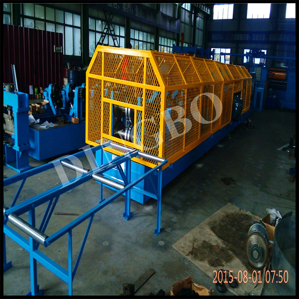 Casting Steel Plate Rolling Machine , K Span Roll Forming Machine Gardens Use