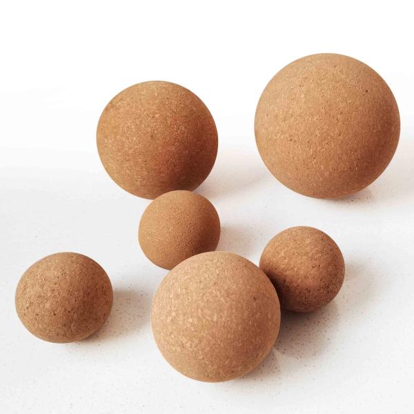 Buy cheap Dia 70mm BSCI Natural Cork Ball Lid Heat Resistance Moisture Proof For Jars from wholesalers