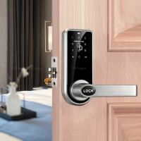 Buy cheap Semi Auto Apartment Smart Door Lock TTLock Code Card Key Access Zinc Alloy product