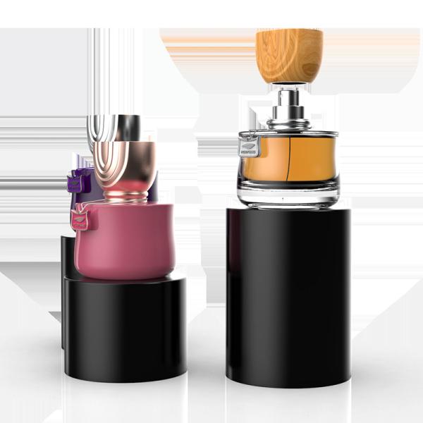 Buy cheap Multicolor Square Glass Perfume Bottle 50ml For Daily Use from wholesalers