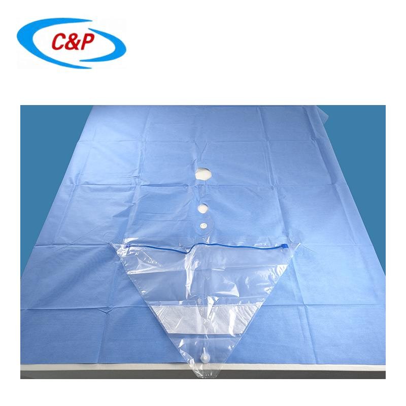 Blue TUR Drape With Finger Cot Infection Control Sterile Disposable Drapes
