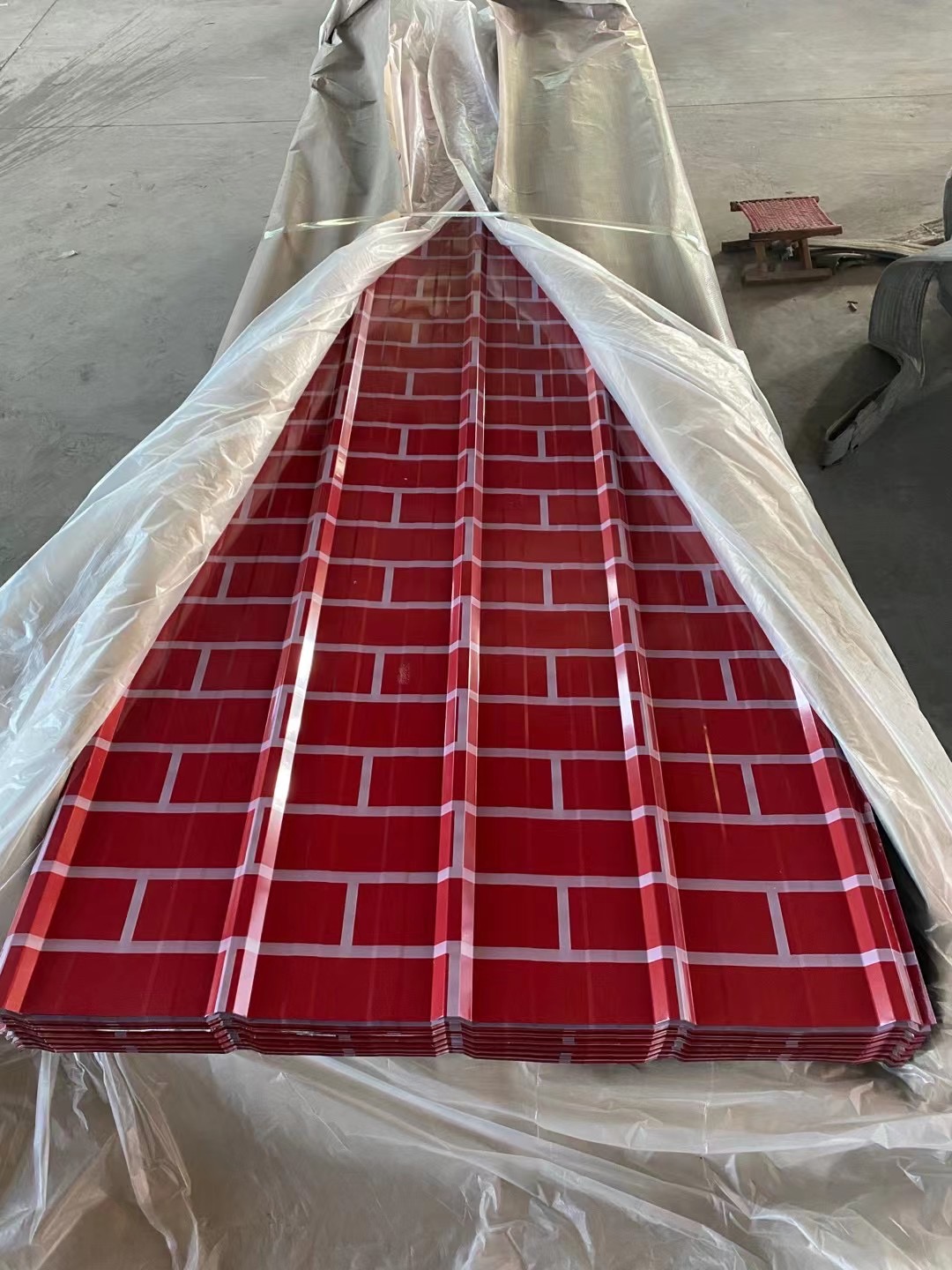 Corrugated Galvanized Roofing Sheet with Aluminium Content 0-20% and Coating AZ30-AZ40