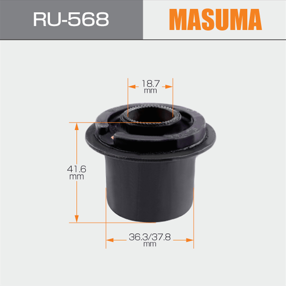 48632-28050 Auto Car Box Rubber Mountings for TOYOTA LITEACE NOAH V68W 4M41T by MASUMA