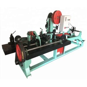 Buy cheap cheap price double strand barbed wire fence making machine from wholesalers