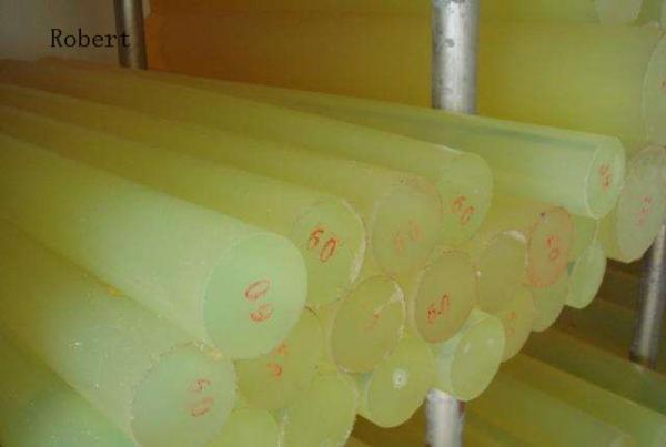 Buy cheap High Friction Polyurethane Rubber Sheet / Rod Aging Resistance Customized Color from wholesalers