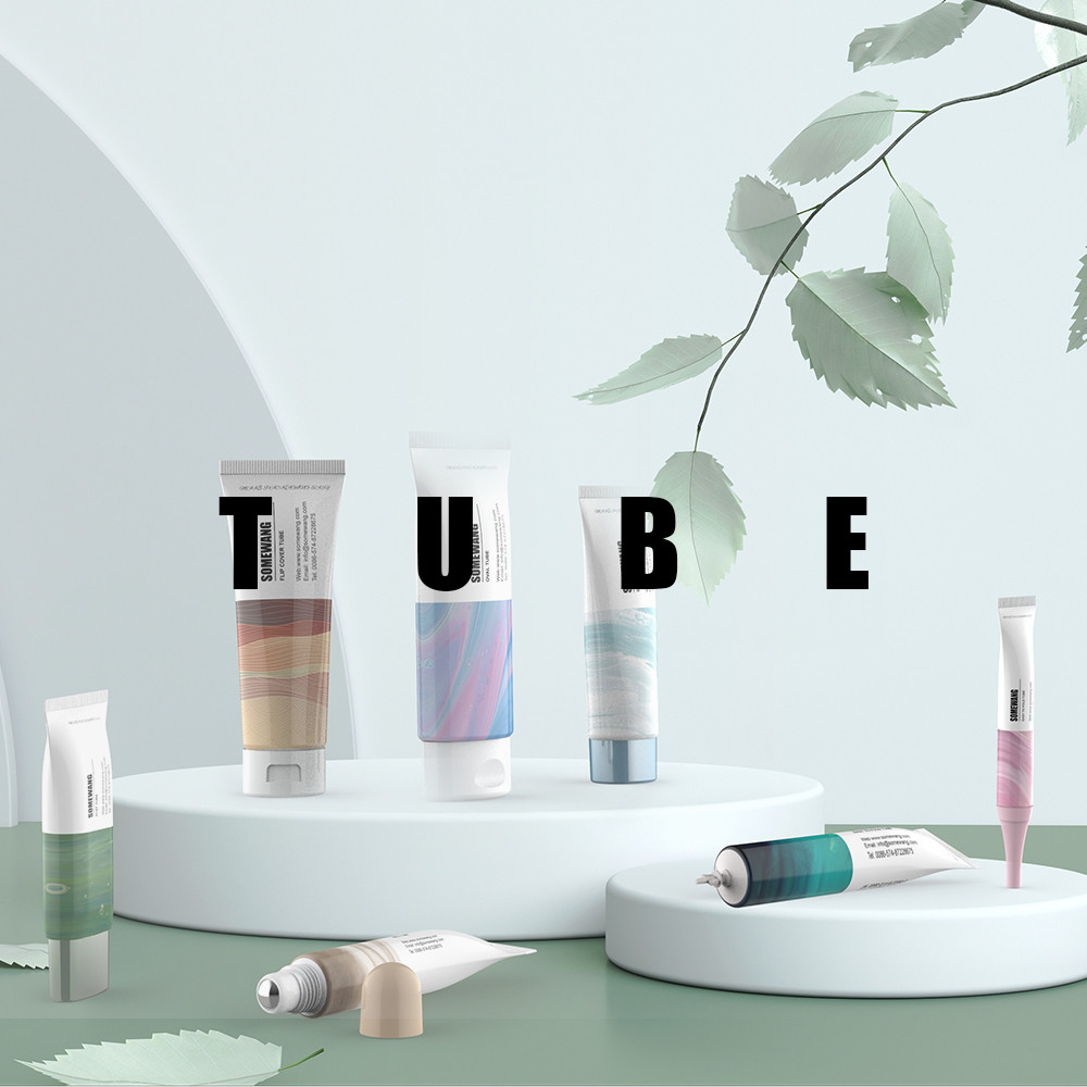 PE Cosmetic Tube Packaging 110ml Soft Hair Conditioner Tube