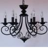 Buy cheap Vintage Loft Retro Chandelier Beige Black Color Vintage lustre American Candle Chandelier(WH-CI-146) from wholesalers