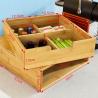 Buy cheap bamboo k cup dispenser organizer storage drawer from wholesalers