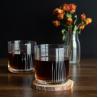 Buy cheap Rotatable Wine Crystal Glass Tumbler Old Fashioned Rocks Bar 370ml ODM from wholesalers