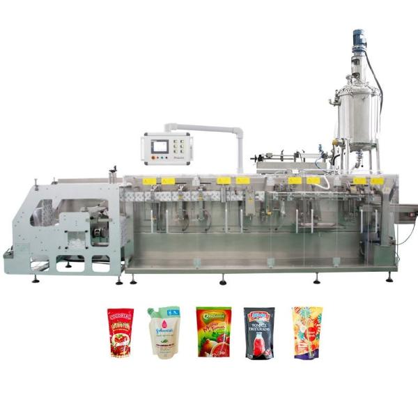 Buy cheap Stand Up Pouch Fully Automatic Horizontal Packaging Machine Filling fruit juice production line from wholesalers
