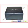 Buy cheap Cardboard Rigid Gift Boxes, Foil Stamping Black Luxury Gift Packaging Box For Watch from wholesalers