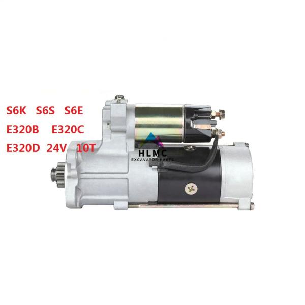 Buy cheap Excavator Starter Motor S6S S6K S6E 24V 10T E320C E320D from wholesalers