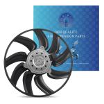 Level Audi A4 S4 Q5 A5 A7 Macan Electric Cooling Fan With ISO TS15949 Certificat