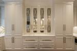Classic White Rustic Style Solid Wood Kitchen Cabinet Organizer Custom Kitchen