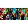 Buy cheap Goku Anime Dragon Ball 3D Lenticular Poster CMYK Printing from wholesalers