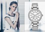 Diamond Water Resistant Waterproof Wrist Watch Stainless Steel Bracelet For