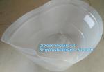 eco-friendly biodegradable bamboo decorative round plastic flower pot liners,