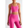 Buy cheap Multi colors Drop Shipping U-Neck Long Sleeveless Seamless Yoga Tank Top Vests For Women from wholesalers