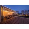 Buy cheap Outdoor Garden Terrace Gazebo Popular Motorized Aluminum Blinds Pergola from wholesalers