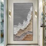 3D Metal Painting Hand Painted Relief Wall Art Craft Resin Painted Oil Painting