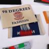Buy cheap Centre Fold Woven Fabric Labels High Density For Clothes Garments Bags from wholesalers