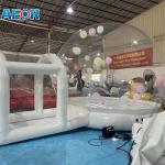transparent inflatable bounce bubble house fun dome bubble house with balloon