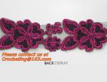 handmade hook needle crochet diy accessories three-dimensional flower