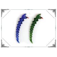 Buy cheap Colorful Hand Blown Snake Glass Dabber Smoking Water Pipe Accessories product