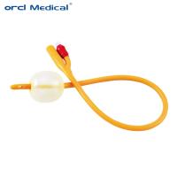 Buy cheap ORCL Silicone Coated Latex Foley Catheter 10cc Balloon Disposable product