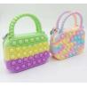 Buy cheap Stress Reliever Silicone Fidget Toys Bags Women Handbags Ladies Girls Coin Purse Messenger Kid Purses Bubble Hand Bags from wholesalers