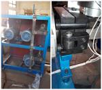 Energy Saving Heat Shrink Label Film Blown Machine With Pillar Under Electric