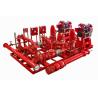 Buy cheap Diesel Engine Driven Vertical Turbine Fire Pump Skid Mounted Package from wholesalers
