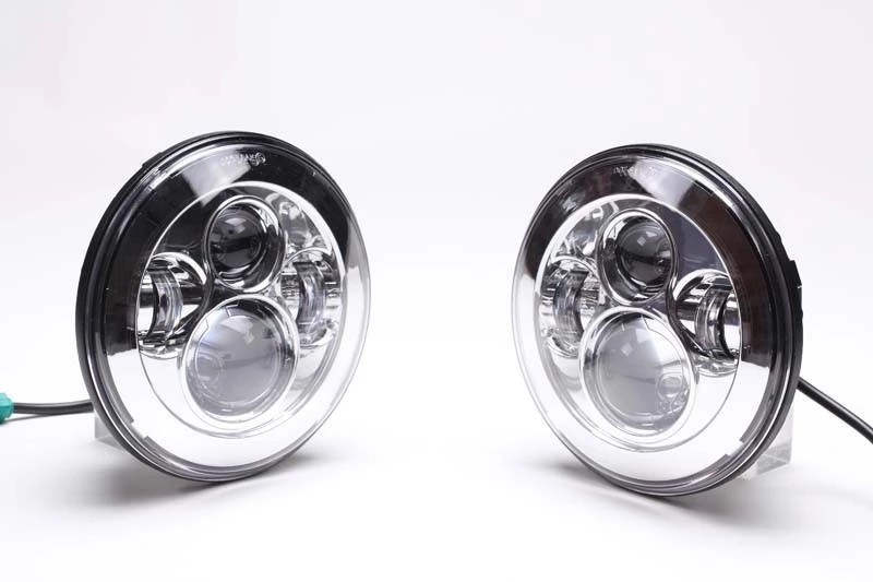 5.75" 40W LED Headlight for Jeep Wrangler for Harley Davidson Offroad Jeep Motorcycle LED Head Lamps