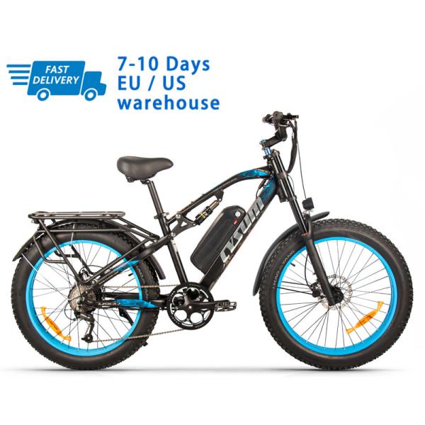 Buy cheap US EU STOCK 26 X 4.0 Fat Tire 1000w Ebike Hydraulic Disc Brake Zoom Super Wide Cysum M900 Test from wholesalers