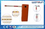 Manual Release Car Park Entrance Barriers Automatic Boom Barrier 1400rmp