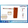 Buy cheap Manual Release Car Park Entrance Barriers Automatic Boom Barrier 1400rmp from wholesalers