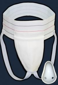 Buy cheap White Color Men ' S Athletic Supporter , Male Athletic Supporter With Flex Shield Cup from wholesalers