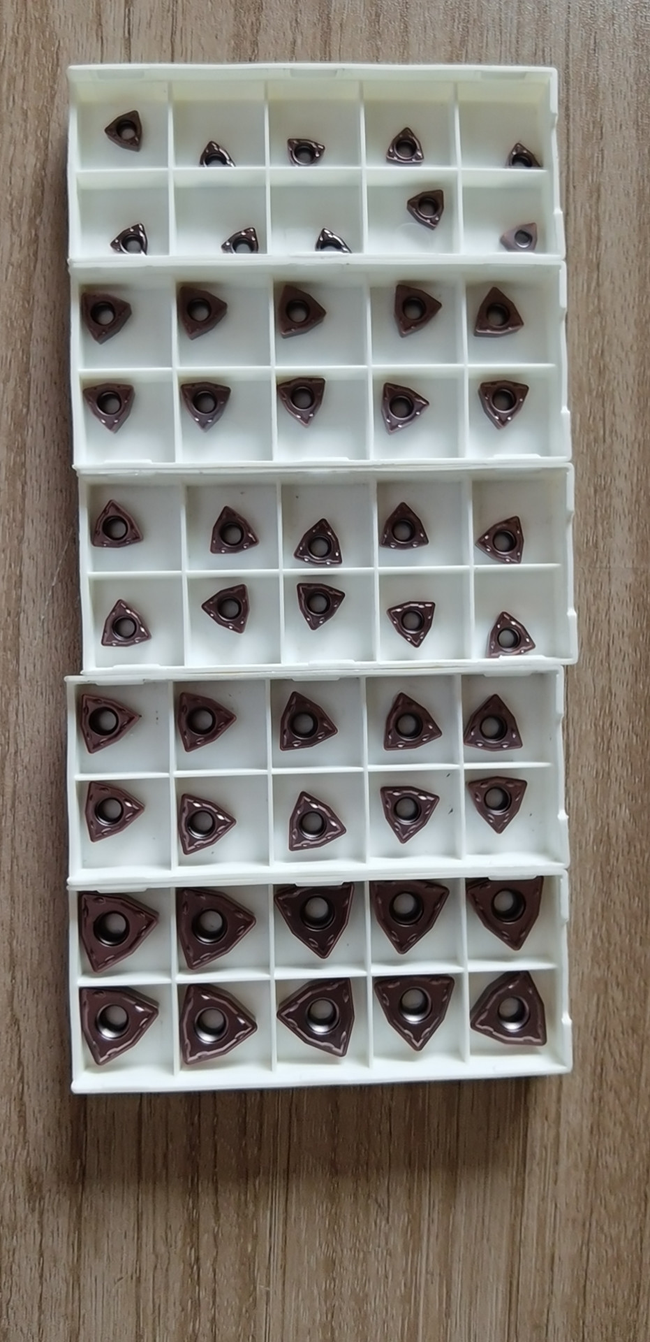 CNC Carbide Insert For Stainless Steel WCMX080412 U Drill Use