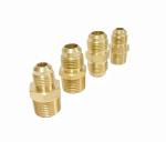 CNC Male Brass NPT Pipe Fittings wear resisting Provide OEM Services