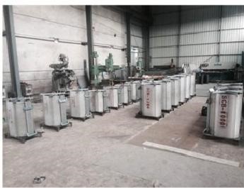 High Temperature APG Clamping Machine And Moulds F Thermal Class Dry Type Transformers