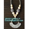 Buy cheap Teething necklace Baby Shower Girl, Baby Flower Bracelet, Mommy Charm Bracelet, Wooden Toddler Toy from wholesalers