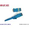 Buy cheap SC UPC Simplex Auto Shut Fiber Optic Network Adapter No Flange Plastic Material from wholesalers