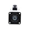 Buy cheap White Nylon 2400kg 3 Inch Adjustable Height Caster Wheels For Automation Equipment from wholesalers