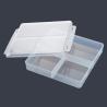 Buy cheap Food Storage Container with Lid 3 Compartments Stackable Portable Freezer Storage Containers from wholesalers